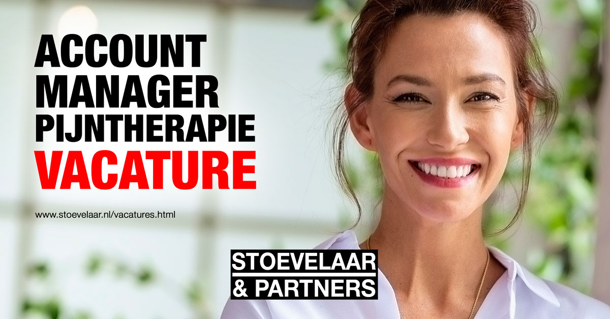 vacature account manager pijntherapie