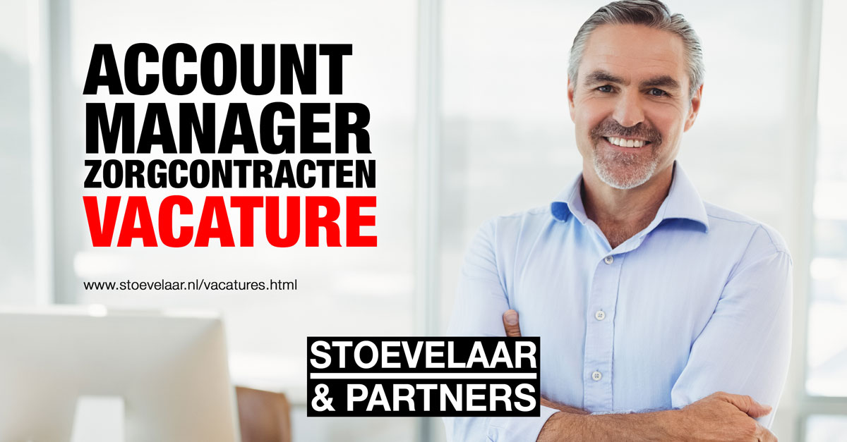 vacature account manager zorgcontracten