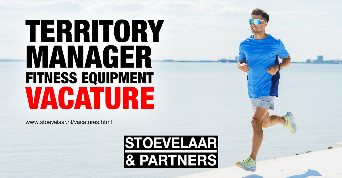 vacature territory manager fitness equipment